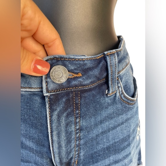 LC Lauren Conrad women’s denim shorts sz 14 preloved in excellent condition. - Picture 3 of 8